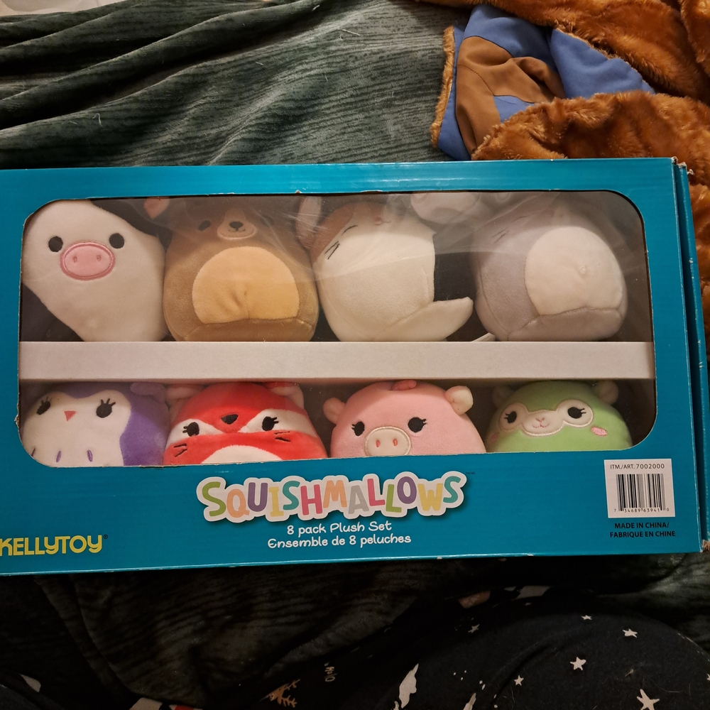 OG Kellytoy Squishmallows Costco First Ever 8-Pack With (damaged) Box